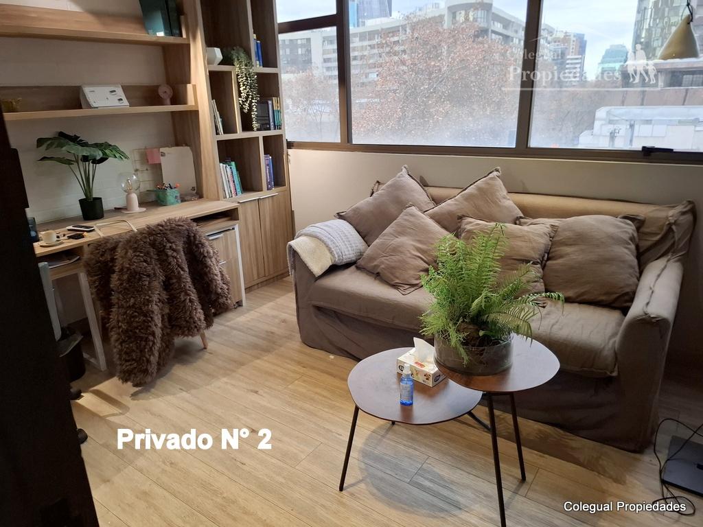 Arriendo Excelente Oficina. Recep. 2 Privados Av. Providencia Con Suecia